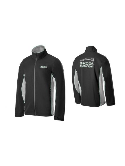 Chaqueta softshell Motorsport negra