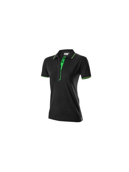 Polo Škoda negro, mujer