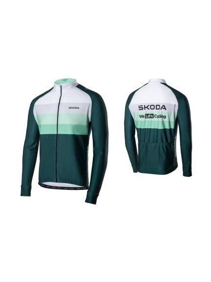 Maillot de ciclismo para hombre de manga larga
