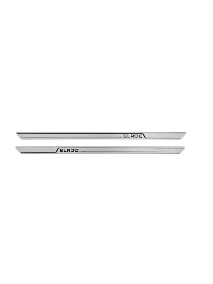 Tiras decorativas para umbral de la puerta, plata