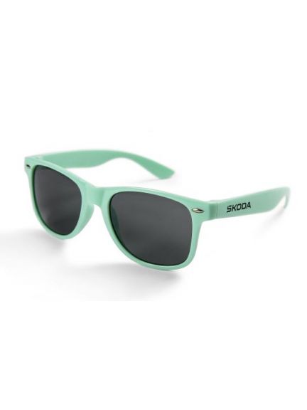 Gafas de sol Skoda, verde eléctrico