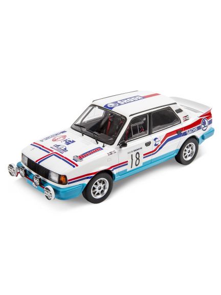 Škoda 130 LR N.º 18 Rally Bohemia 1986 1:18